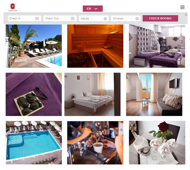 Сайт за Вила Амброзия